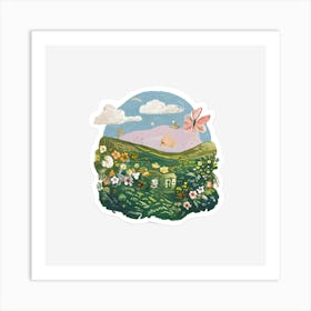 Garden In The Sky Art Print