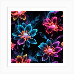 Lotus Flower Wallpaper Art Print