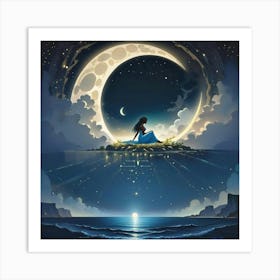 Moonlight 1 Art Print