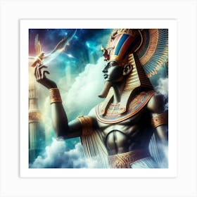 Egyptian God Art Print