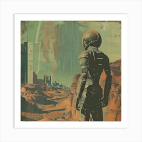 City On The Outer Planets Art Print