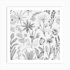 Wildflowers 8 Art Print