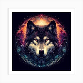 Wolf Art Art Print