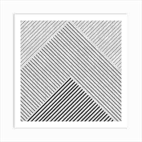 Line geometry 1 Art Print