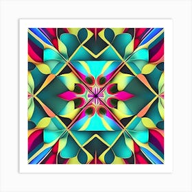 Abstract Pattern 1 Art Print