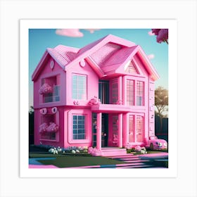 Barbie Dream House (368) Art Print