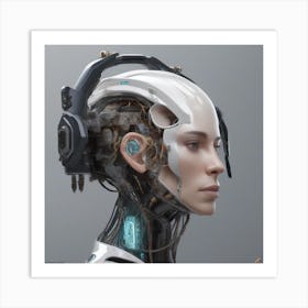 Cyborg Art Print