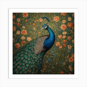 Peacock 2 Art Print