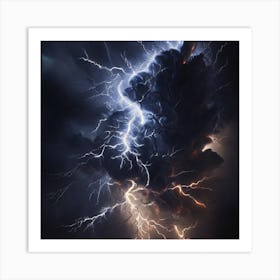 Lightning 2 Art Print