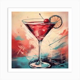 Martini 12 Art Print