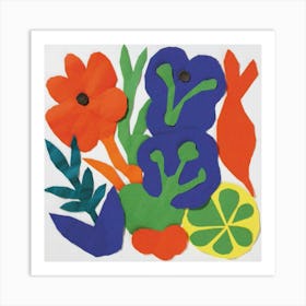 Flowers By Henri Matisse Art Print