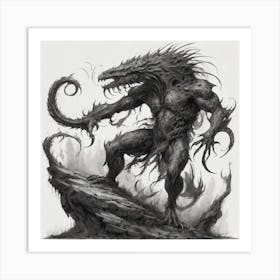 Demon 1 Art Print