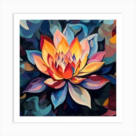 Lotus Flower 31 Art Print