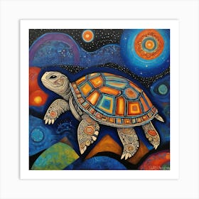 Turtle In The Sky 1 Art Print