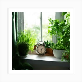 Window Sill Art Print