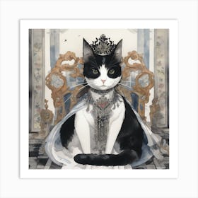 Luncheon with Her Highness  Art Print