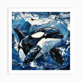 Orca Whale 1 Art Print