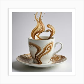 Coffee Cup 63 Art Print