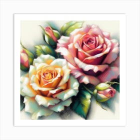 Roses 1 Art Print