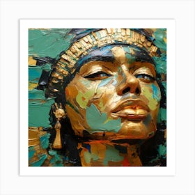 Egyptian Woman 3 Art Print