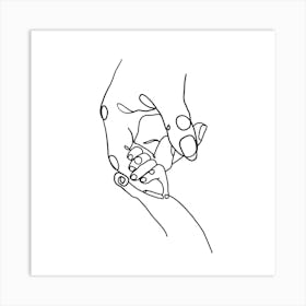 Child'S Hand Art Print