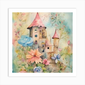 Fairytale Castle Art Print