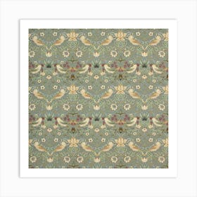 William Morris Textile Design 10 Art Print