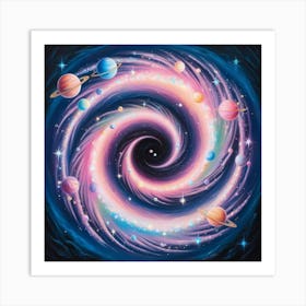 Spiral Galaxy 2 Art Print