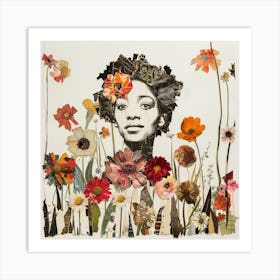 'Flora' 3 Art Print