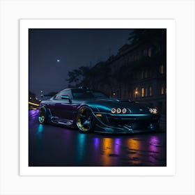 Supra Street Racer Art Print