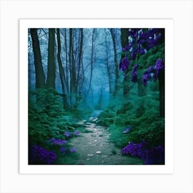 Forest 40 Art Print