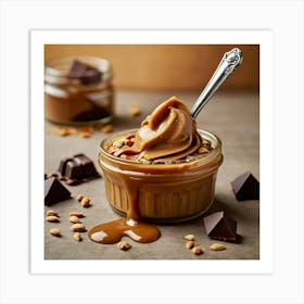 Peanut Butter In A Jar 3 Art Print