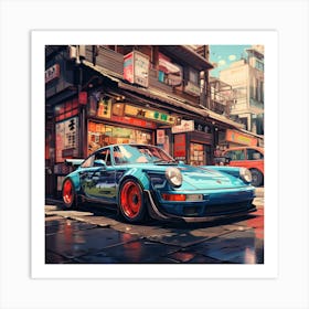 Porsche 911 2 Art Print