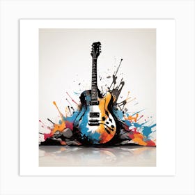 Electric Guitar 2 Art Print