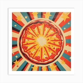 Pizza Poster Art Print