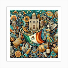 Mexico City Art Print