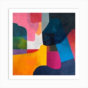 Modern Abstract Collection 54 Art Print