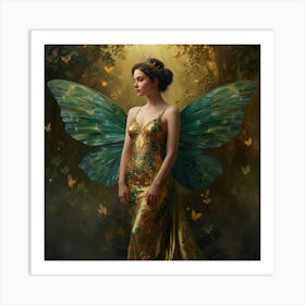 A Majestic Regal Pixie Art Print