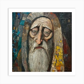 A Very Old Monk - 3 Art Print