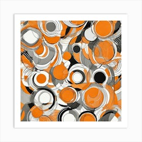 Abstract Circles Art Print