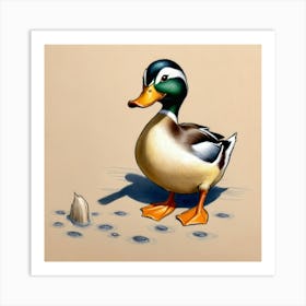 Duck! 20 Art Print