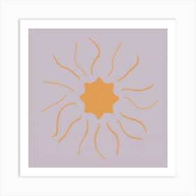 Sun V Art Print