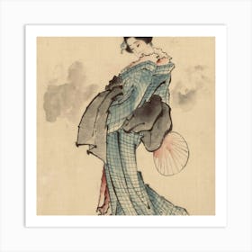 Geisha 6 Art Print