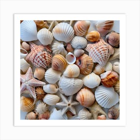 Sea Shells 1 Art Print