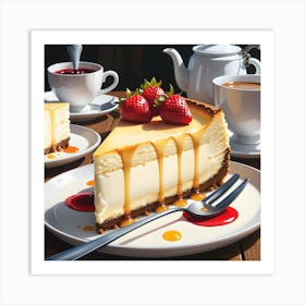 Cheesecake Art Print