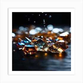 Diamonds Art Print