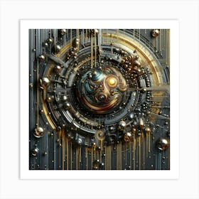 Futuristic Art Art Print