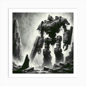 Giant Robot 1 Art Print