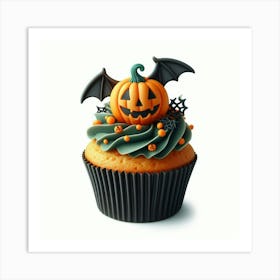 Halloween Cupcake 2 Art Print