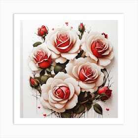 Roses 1 Art Print